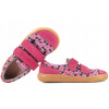 MAZUREK SLIPPER CATS BAREFOOT KOŽENO-TEXTILNÉ POLTOPÁNKY PAPUČE 30 Ružová