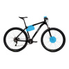 EVBIKE Premena na elektrický bicykel v prednom kolese 750W, batéria s kapacitou 13Ah 28