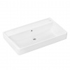 Hansgrohe Xanuia Q Umývadlo 80x48 cm, s prepadom, bez otvoru na batériu, biela 60226450-HG