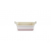 Le Creuset - tradičná zapekacia misa obdĺžniková 19 X 14 cm ružová