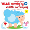 Veľké samolepky - Ovečka (2+)