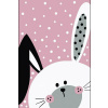 Vopi Dětský koberec Kiddo F0131 pink (Varianta: 80 x 150 cm - SLEVA)