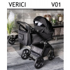 Detský kočík Verici Adbor | Deluxe Baby Farba: 01 - Čierna
