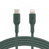 Belkin USB-C kabel s lightning konektorem, 1m, půlnoční zelená CAA003bt1MMG