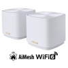 ASUS ZenWiFi XD4 Plus 2-pack white Wireless AX1800 Dual-band Mesh WiFi 6 System 90IG07M0-MO3C20 Asus