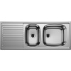 Kuchyňský dřez Blanco Top EZS 11x4 Přírodní lesk 500847
