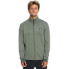 Quiksilver Steep Point Full Zip Through, M, Zelená, ZĽAVA