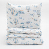 Súprava posteľnej bielizne NEW BABY 40 x 40 cm, modrá