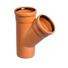 Odbočka PVC 160/160/45 kanál