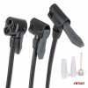 Amio 04343 Ruční kovová pumpa s manometrem MINI PU08 -