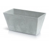 Prosperplast Kvetináč TUBUS Case Beton 400x216x200 mm, vzhľad betón