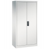 Kancelárska skriňa Acurado, krídlové dvere, pre spisy/odevy, 930 x 500 x 1950 mm, sivá