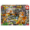 Puzzle Brilliant Jungle Educa 1500 dielov a Fix lepidlo