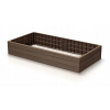 Prosperplast Vyvýšený záhon BASE WOODY hnedý 149,2 cm