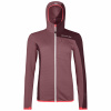 Ortovox dámska mikina Fleece Light Grid Hooded jacket W | farba: mountain rose, veľkosť: L