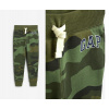 Gap 152 biela, sivá, zelené potné nohavice (Gap Sweatpants Rogger Camo 152/158)