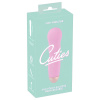 Cuties Mini Rose - nabíjateľný, vlnitý vibrátor (ružový)