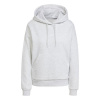 adidas Essentials 3-Stripes Fleece Hoodie Grey Marl M (12-14)