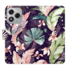 Flip pouzdro iSaprio na mobil Honor 400 Lite - Flower Pattern 08 s kapsičkami na karty (Knížkové flipové pouzdro iSaprio pro mobil Honor 400 Lite - Flower Pattern 08 - elegantní obal s kapsami, stoján