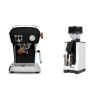 Ascaso Dream PID, Dark Black + Eureka Mignon Zero, BL white