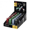 EMOS LED ručné kovové svietidlo P3848A, 50 lm, 3× AAA, 24 ks