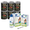 Pronefra pre psy a mačky 180 ml & WILD FARM Monoproteínové hovädzie 6x400g hypoalergénne krmivo pre psov