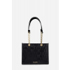 KABELKA KARL LAGERFELD K/SKUARE SP SHINY MONO MD TOTE BLACK