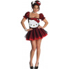 Kostým Hello Kitty Red Glitter - licenčný kostým - veľkosť M 38/40