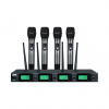 Sada bezdrôtových mikrofónov DNA RV-4, 4 ks ručné