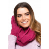 Rukavice - Dámske rukavice - Fuchsia - Anna (Pánske rukavice na zimu pohodlný teplý dotyk)