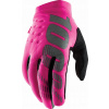 Rukavice 100 % Women's Brisker pink S