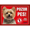 Ceduľka plast JORKŠÍRSKY TERIÉR