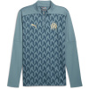 Puma Olympique De Marseille Drill Top 2024 2025 Adults Blue XL