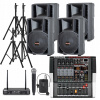 Ozvučovací set LNX23C4K 4 reproduktory, mikrofón