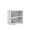 Policová skriňa BASIC, otvorená, 80x40x76,5cm, biela
