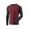Dynafit Alpine Pro M L/S Tee burgundy S; Černá triko