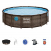 Bestway Power Steel Wood Swim Vista 4,88 x 1,22 m 56725