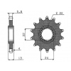 reťazové koliesko SUN37717, SUNSTAR (17 zubov) APRILIA Moto 650, Pegaso 650
