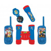 Lexibook Limited PAW PATROL Set Tlapková patrola - vysílačky, dalekohled GL5001