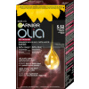 Garnier Olia Red Lacquers olejová permanentní barva na vlasy s vysokým leskem odstín 5.52 Velvety Merlot 60 g