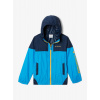 Chlapčenská bunda Columbia Flash Challenger Windbreaker - compass blue/collegiate navy