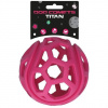 Dog Comets Titan M (11,5cm) - prelamovaná loptička pre psov, mäkká a odolná - ružová