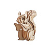 Woodcraft Dřevěné 3D puzzle Veverka