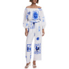 Desigual Módne overaly JUMPSUIT_TÁMESIS 25SWPW06 Biela