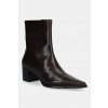 Kožené členkové topánky Vagabond Shoemakers GISELLE hnedá farba, na podpätku, 5854-001-35 5854.001.35 EUR 40