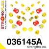 036145A: Full suspension bush kit SPORT 23mm 15mm 031517 - 66mm 90ShA (yellow colour) 4 pcs Yellow