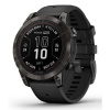 Garmin Fenix 7 Pro 47 mm Sapphire Solar Carbon Gray DLC Titanium s čiernym remienkom NEPLATÍ