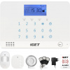 iGET SECURITY M3B - bezdrátový GSM alarm CZ, zasílá SMS/telefonuje,záložní baterie 8 hod,aplikace CZ