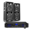 Max 26 DJ Set reproboxov so zosilňovačom s Bluetooth 1200W