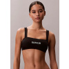 Dámske plavky Calvin Klein Q61223 Horný diel M Čierna